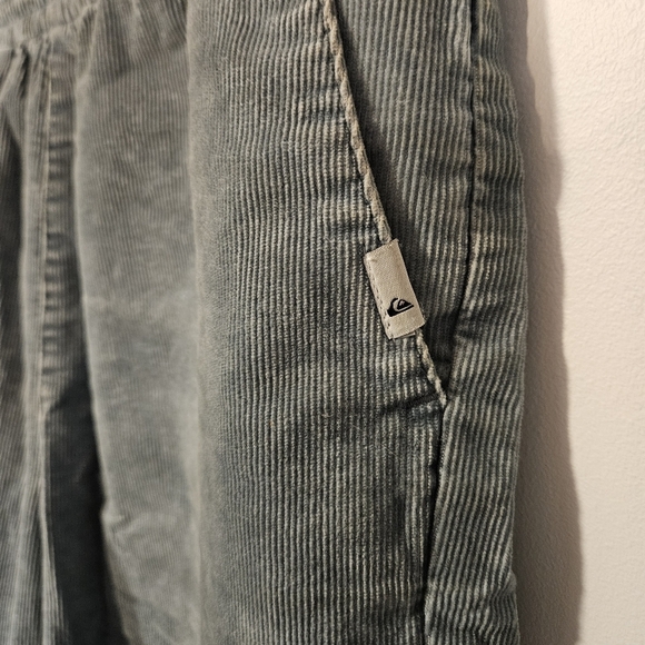 Quiksilver Corduroy Slate Blue Pants - Picture 2 of 5